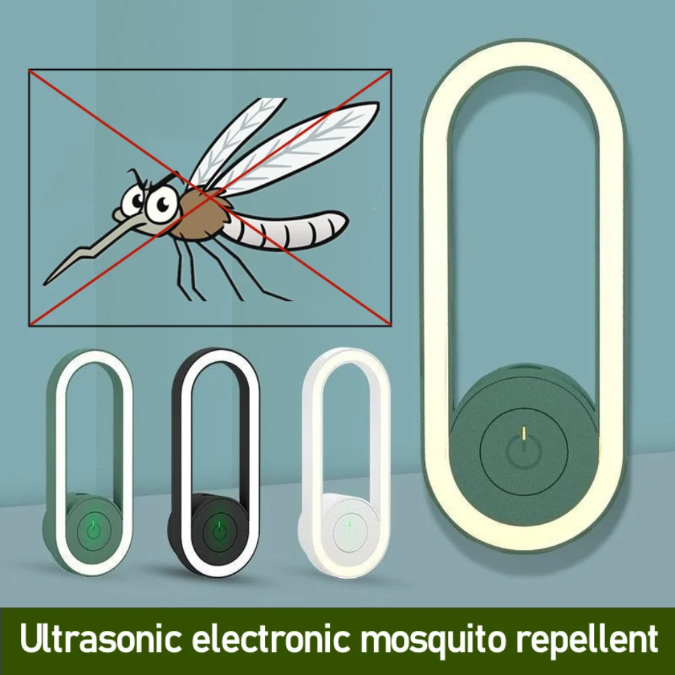 Home Night Light Ultrasonic Electronic Mosquito Repellent Household Mosquito Repellent Lamp Electronic Mosquito Repellent Lamp