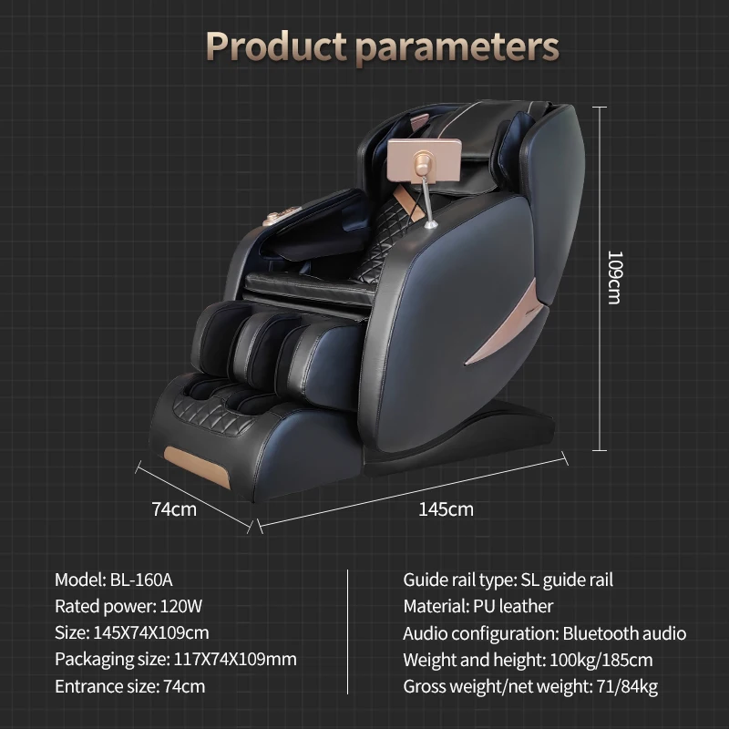 2023 Hot Sale Stretch zero gravity Massage Chair Armchair Massage Office home Massage Chair 6