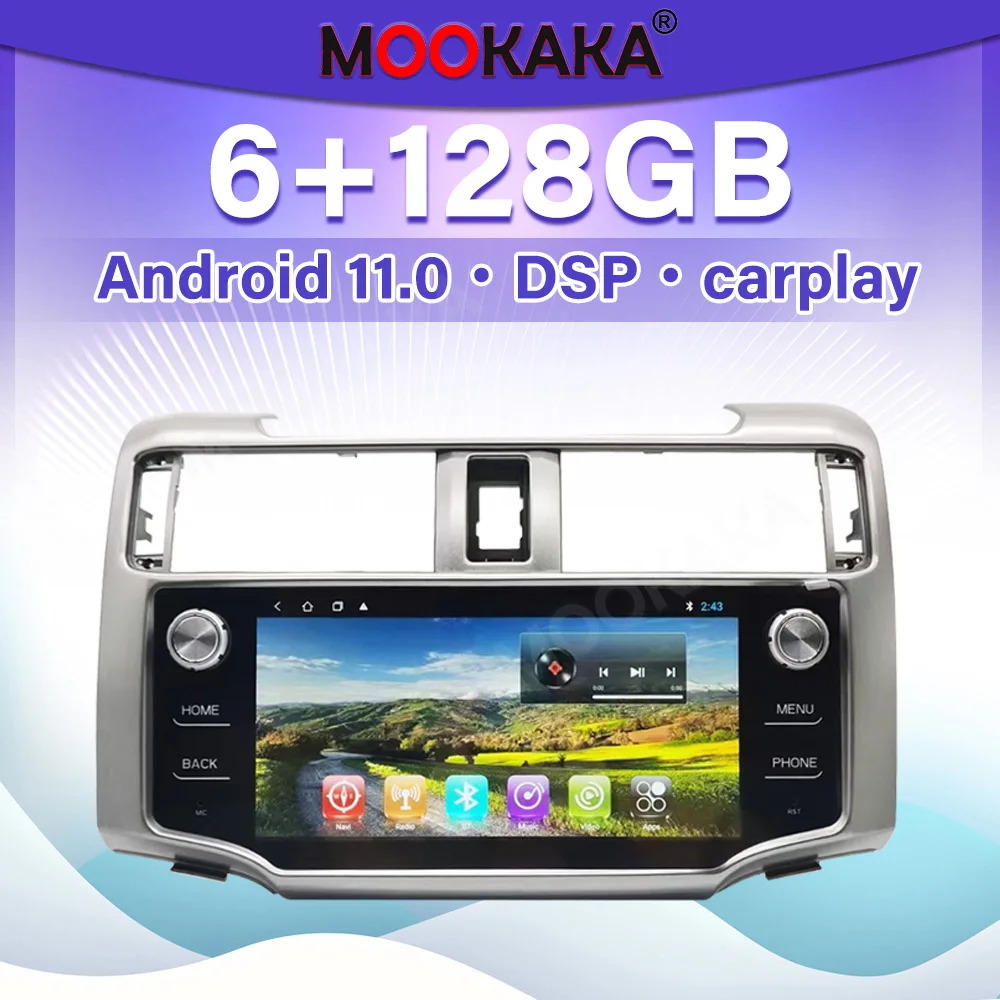 

Car Radio For Toyota 4 Runner 2009 - 2017 Android Navigation Multimedia Player Touch Screen DSP Stereo Head Unit