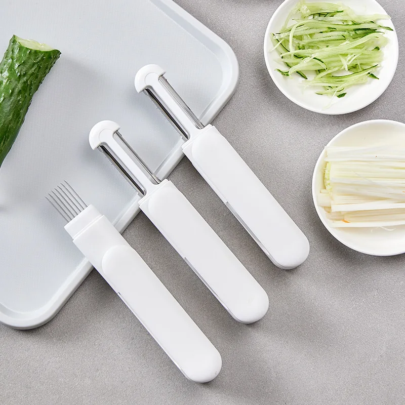 Wholesale 4 Pcs Knife Peelers, Fruit Peeler Knife & Vegetable