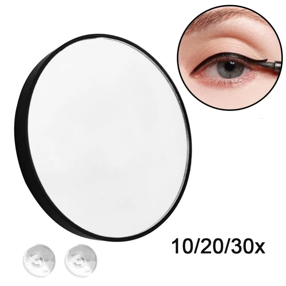 Makeup Mirror Round 10/20/30x Magnifying Mirror With Two Suction Cups Remove Acne pores Cosmetics Tool