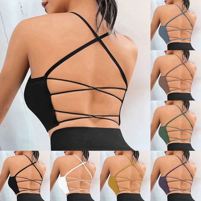 Women Sexy Strapless Tube Top 2023 Fashion Cropped Bandeau Tops Underwear Bras  Halter Lace-Up Bandage Crop Tops White Black Vest - AliExpress