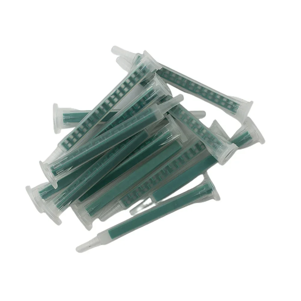 50 Pieces 2K Adhesive Mixing Tips Mixer Nozzles Mixer Tips Static Durable And Practical 50pcs AB Mixing Hose Hot Sale