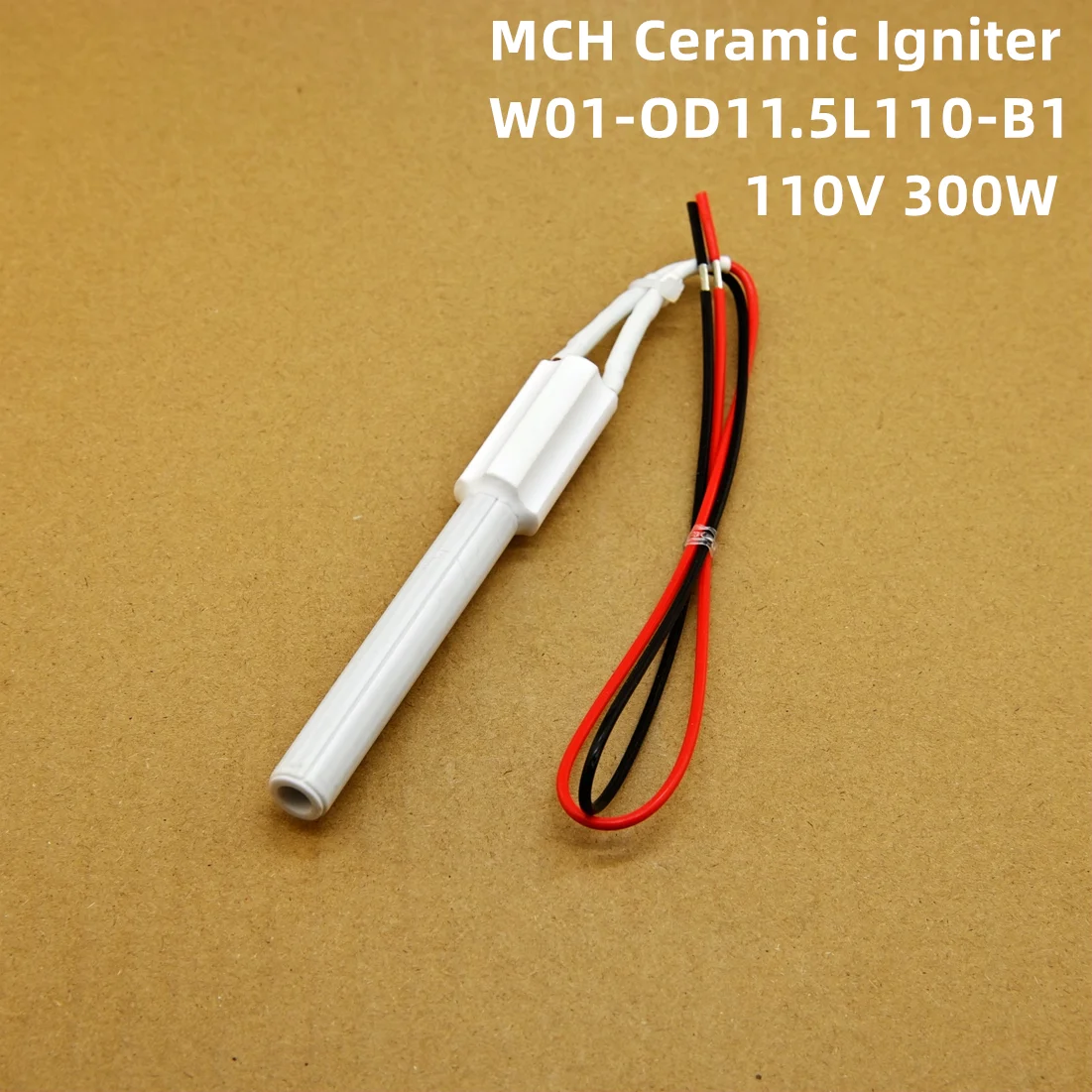 Pellet igniter 110v 300w  Fireplace heating furnace electric heating pipe ceramic igniter  kitchen accessories  ignition rod