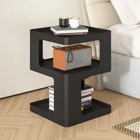 petite armoire de chevet, table basse moderne luxueuse et simple, quelques côtés, salon créatif nordique, quelques coins. 4