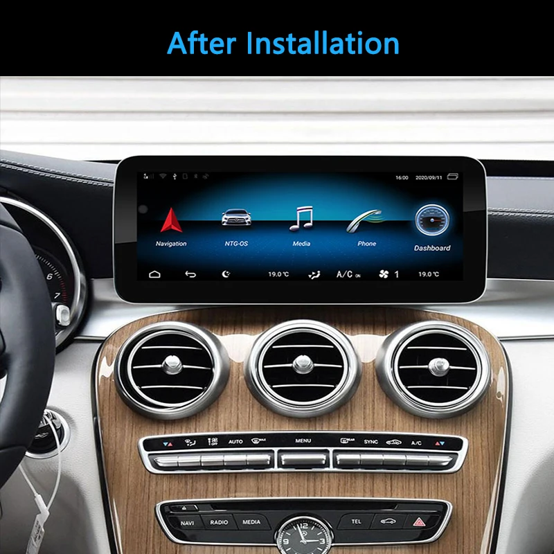 BONROAD Android Auto Radio Multimedia CarPlay GPS Navigation Für Mercedes Benz EINE Klasse W176 GLA CLA X156 C117 Touchscreen – Detail 11