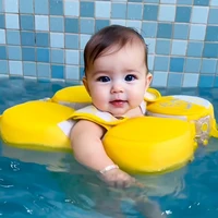 Baby Swimming Pool Floats Non-inflatable Underarm Buoyancy Ring with Safet Buckles 1