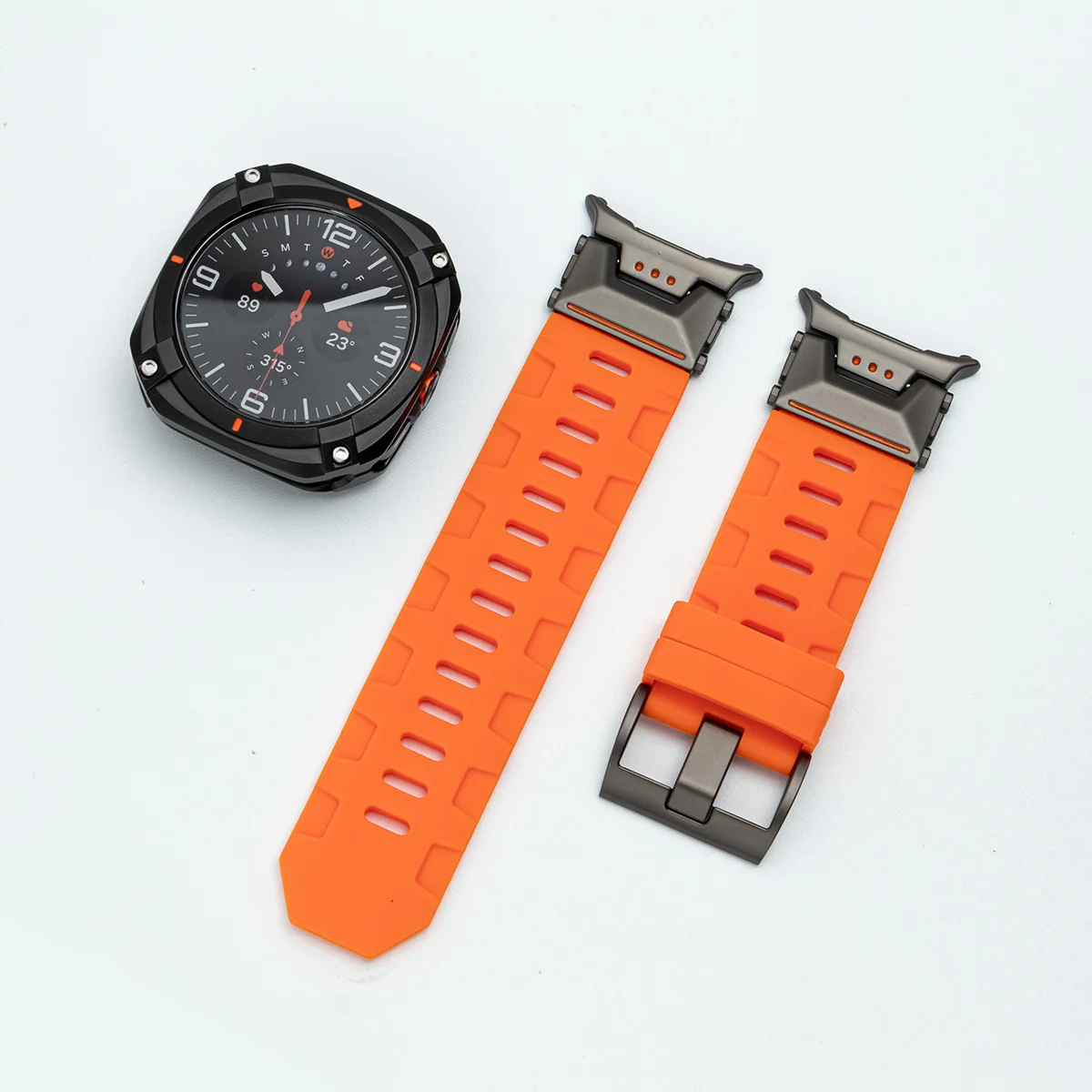 ตัวเลือกสินค้า สายซิลิโคนสุดหรูสำหรับ Samsung Galaxy Watch Ultra 2025