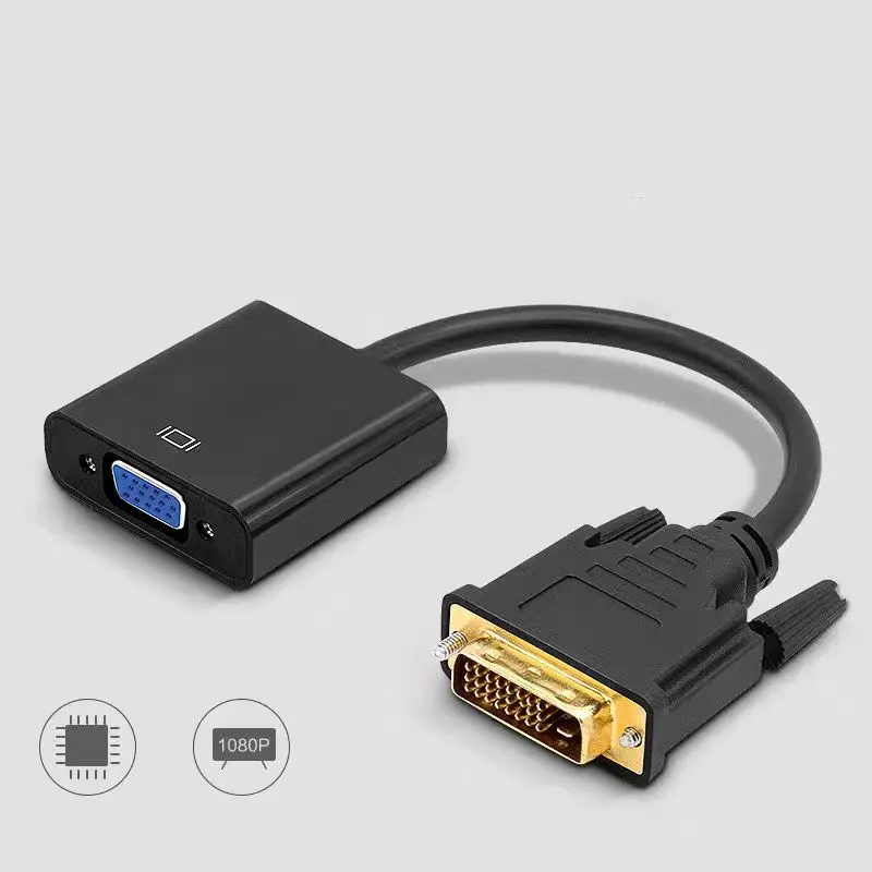 PC ǻ Ϳ DVI-VGA , Ǯ HD 1080P DVI-D -VGA  , 24 + 1 