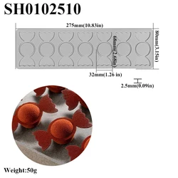 Honeycomb Flowers & Branches Silicone Sugarcraft Mold (SH0102510)