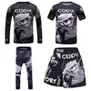 4PCS Sports Suit Kids Compression Shirt Pants Shorts Set Children MMA Rashguard Jiu Jusit Bjj GI Muay Thai Running Sportsuits 5