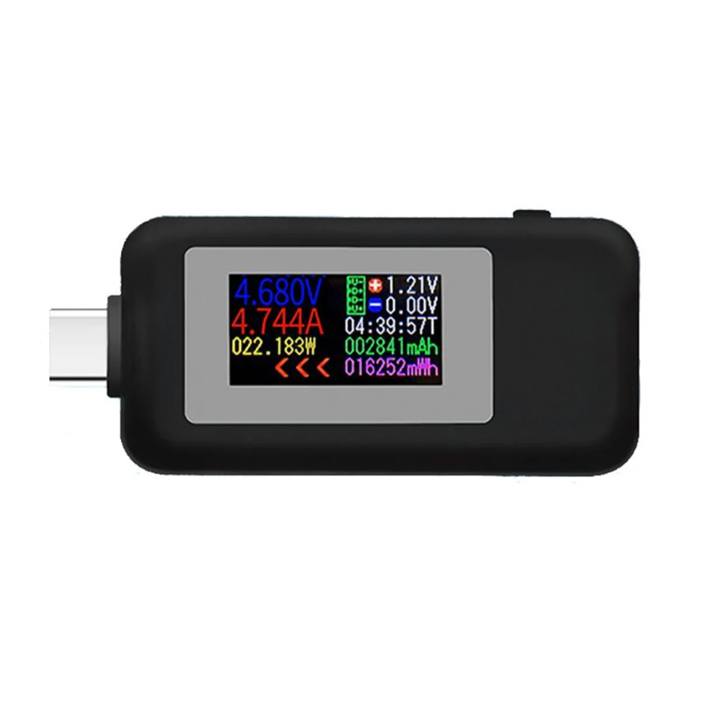 

USB-тестер с разъемом Type-C, USB-тестер 55*26,5*11,5 мм