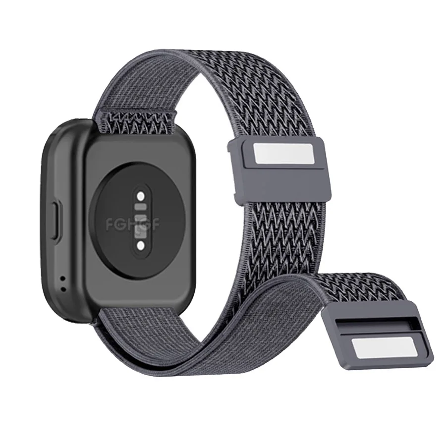 Elastic Nylon Loop Strap with Magnetic Buckle