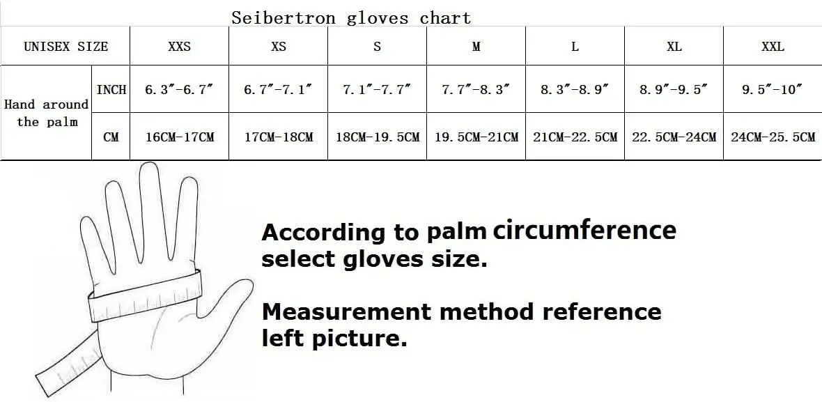 Seibertron Outdoor Fingerless/Half Finger Sports Tactical Gloves For Cycling Training Shoot Hunting