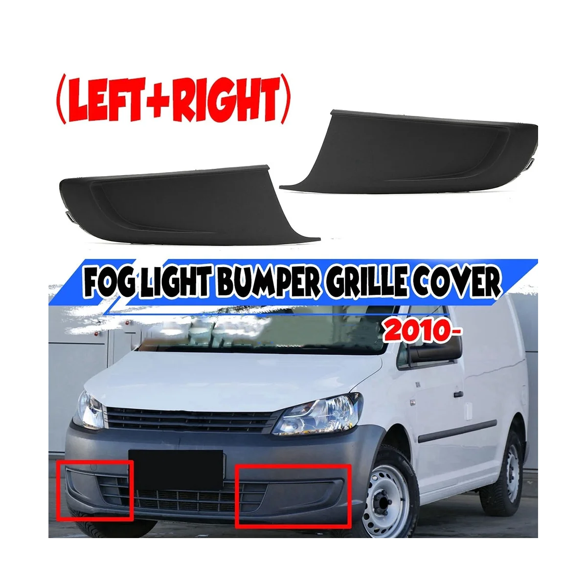 

2 шт., передний бампер, противотуманная Задняя панель для Caddy MK III Touran 2011-2015