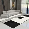 Modern Carpets for Living Room Simple Household Mat Large Area Decorative Bedroom Rugs Non Slip Children's Rug Customizable 3