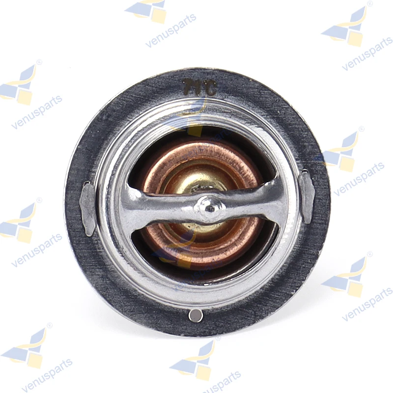 For Kubota V1305 V1500 V1505 V1702 V1902 V1903 D1105 D1803 D1302-D Engine Thermostat 19434-73014 Excavator Parts 1943473014 71℃