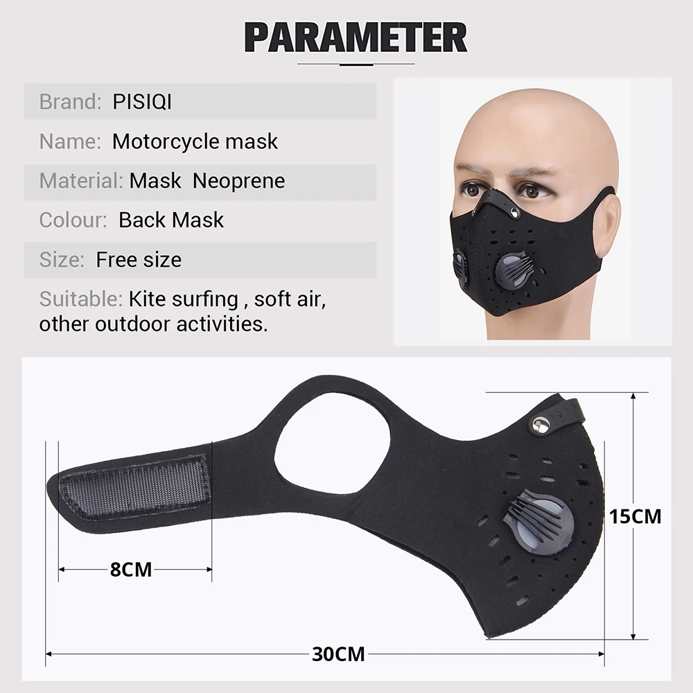 Masque Anti-Poussière Chantier 5 Couches avec Valve Respiratoire