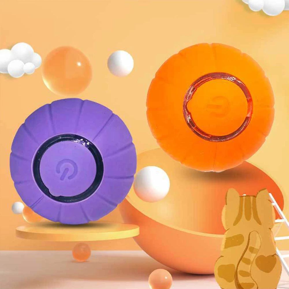 

Кошки тренировочные самодвижущиеся игрушки для кошек, игрушки для кошек, автоматический вращающийся шар с фотоэлектрическим предметом для игр в помещении