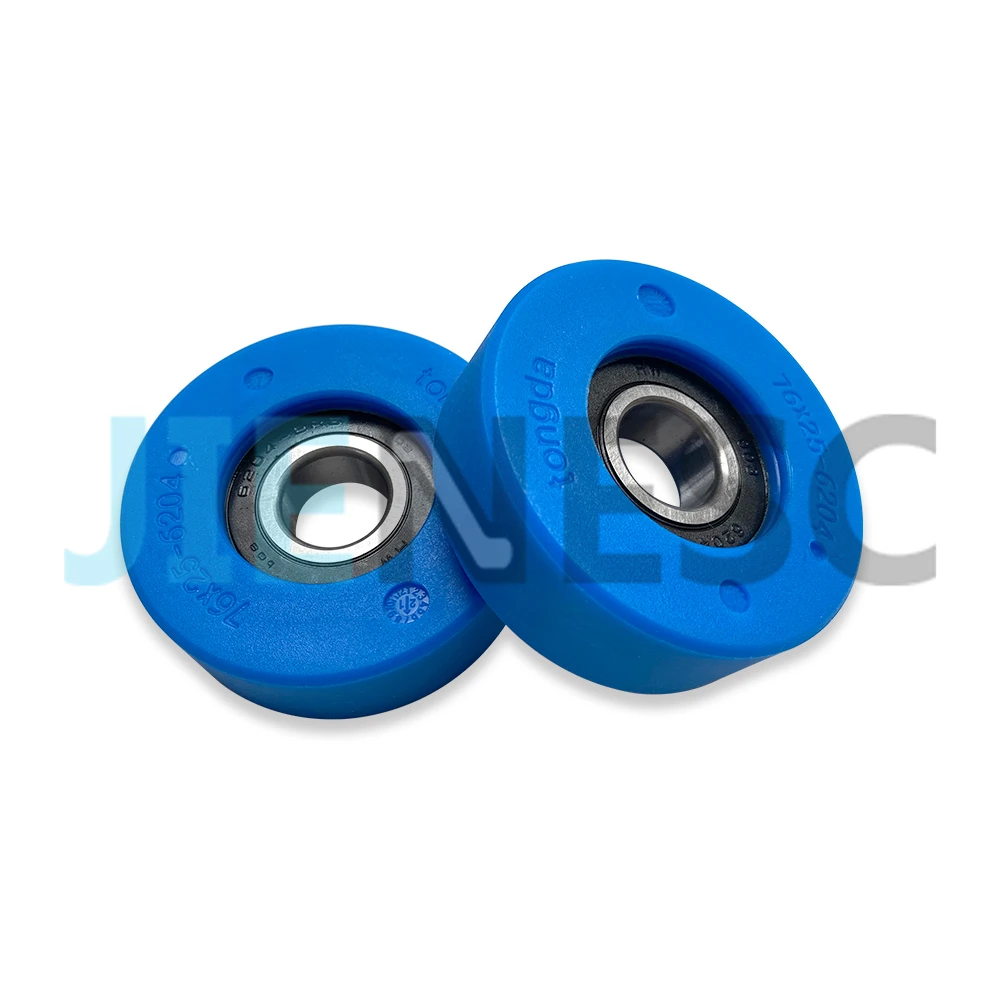 100pcs 76*25mm 6204 escalator step roller from Tongda