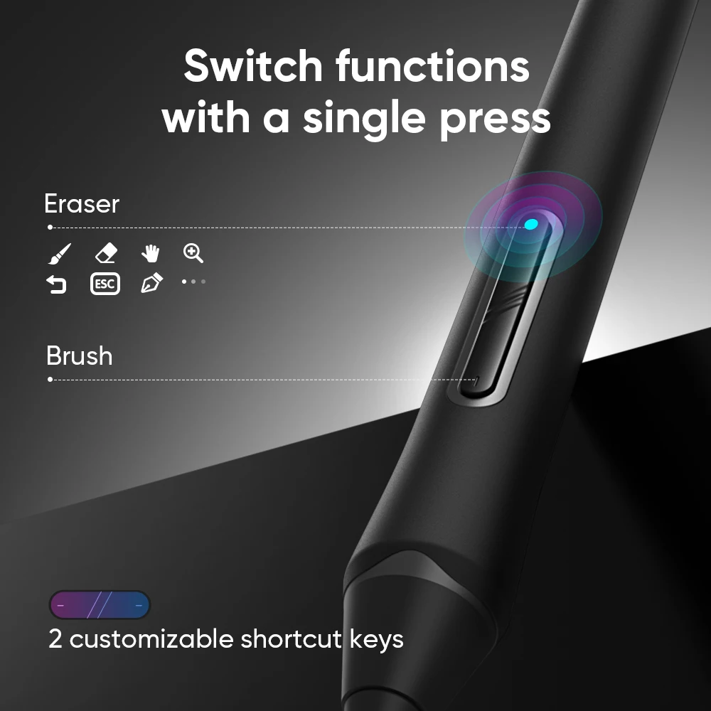 XP-Pen X3 Pro Smart Chip Stylus Battery-free Stylus for Deco Pro (Gen 2), Artist Pro 14 (Gen 2), Artist Pro 16 (Gen 2) 4