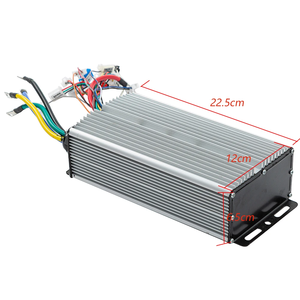 

E-Bike Controller 24mos 3000W Square Wave Automatic Identification Brushless Hub For E-Scooter Low Brake/high Brake