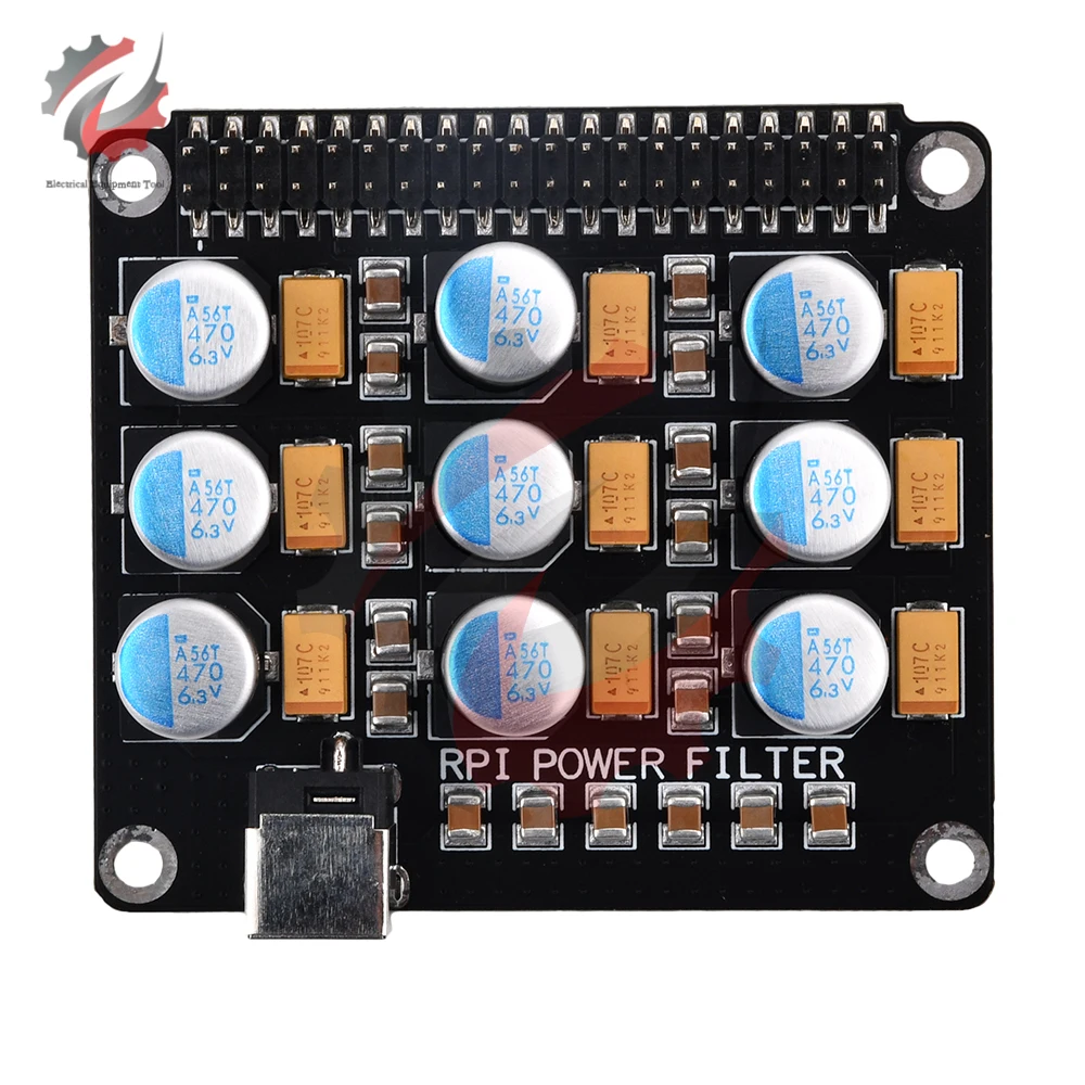 

For Raspberry Pi DAC Audio Decoder Digital Broadcasting Power Purification Board Power Filter Applicable To All Expansion Boards