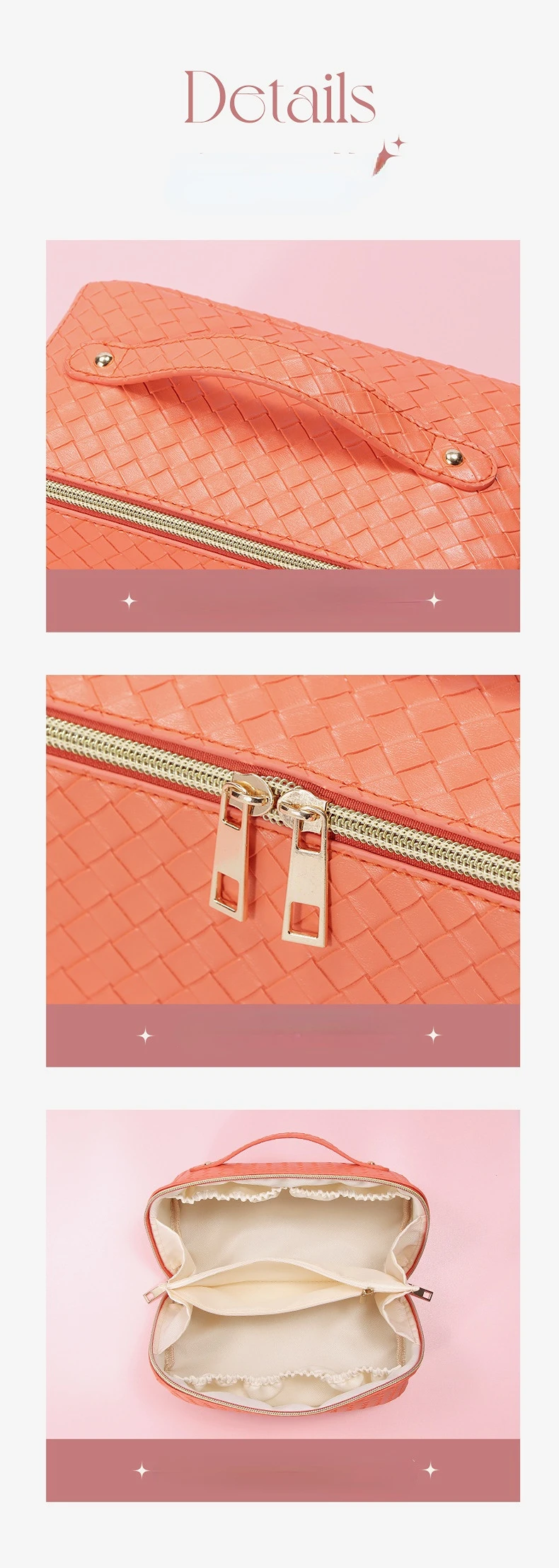 Multifunctional Portable Large Capacity Travel Cosmetic Bag With Handle 19 Multifunctional Portable Large Capacity Travel Cosmetic Bag With Handle