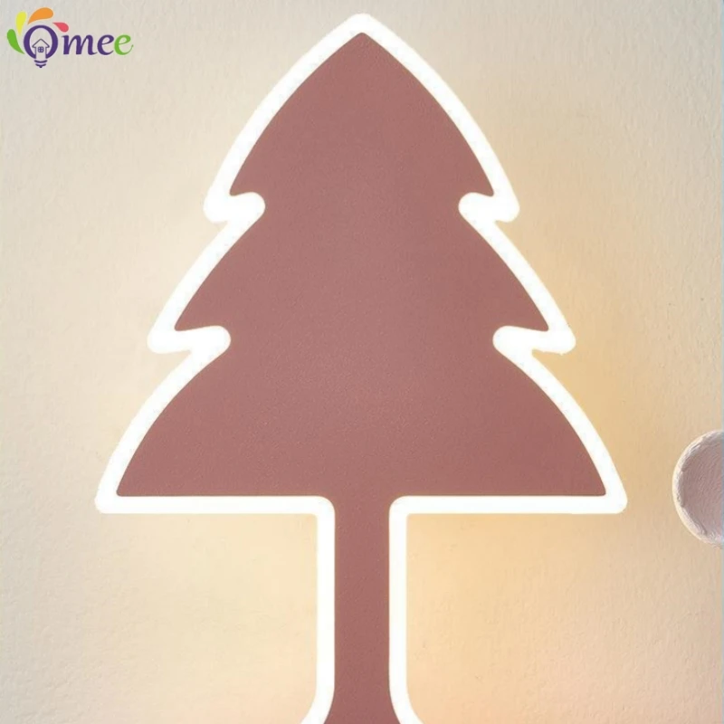 Led Rocket Modern Wall Lamp Cute Cartoon Children's Kid Bedroom Wall Light Living Beside Creative Sconces Indoor Decor Lighting