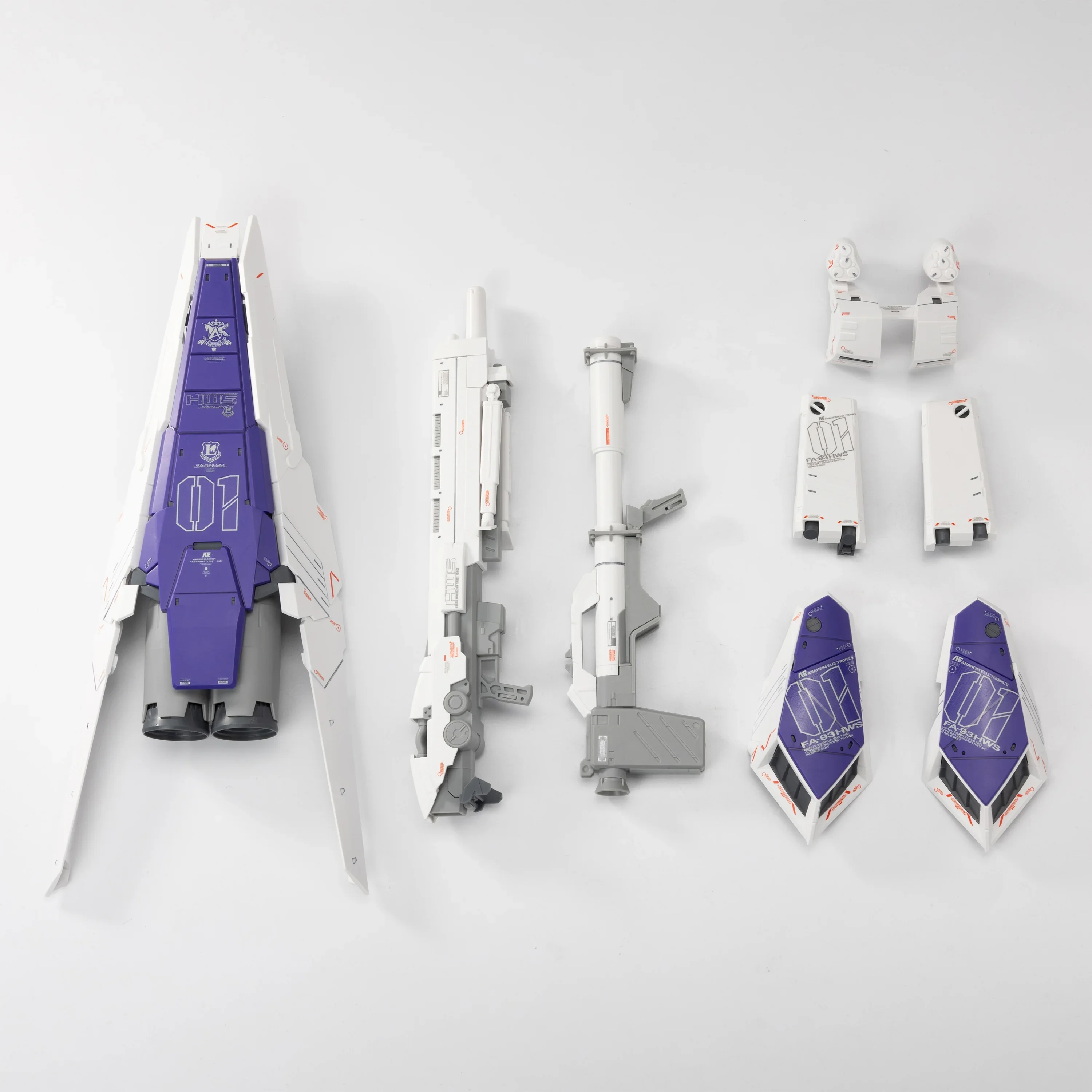 EW MG 1/100 HWS Genişletme Seti Hi-v Ver.ka Mobil Takım Elbise Modeli Aksiyon Figürleri Bina Hobi DIY Yükseltme Silah Aksesuar Kiti