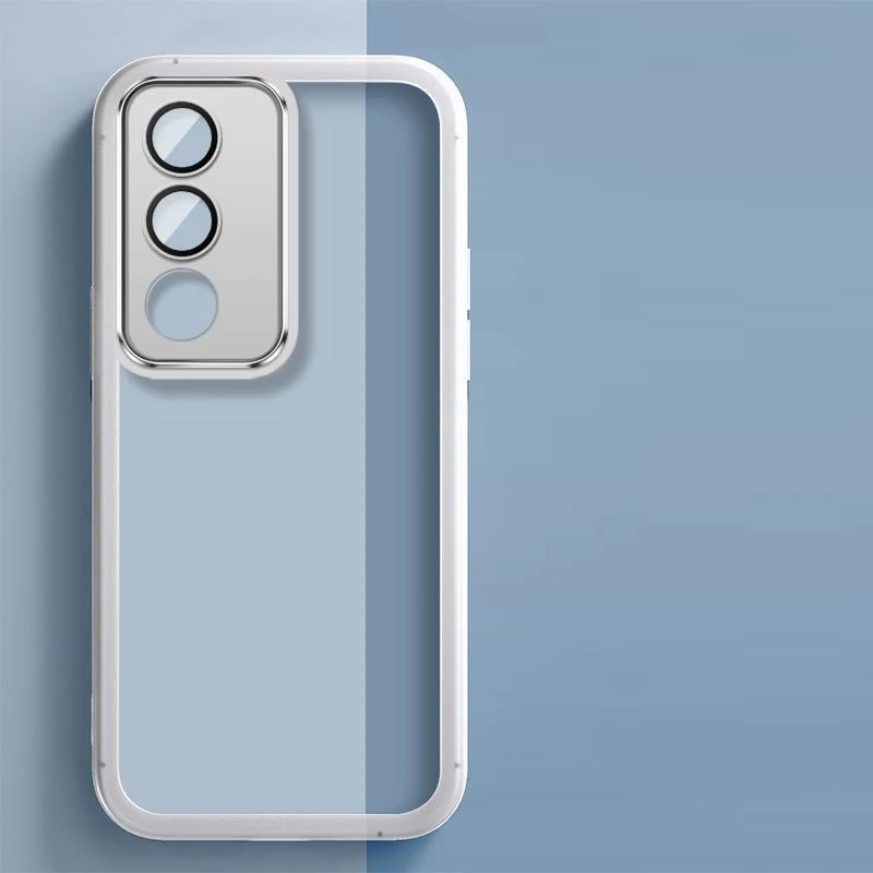 Shookproof Plating Silicone Back Cover - Enhanced Protection and Sleek Design