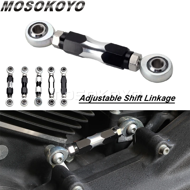 CNCAluminumShifterRodMidControlAdjustableGearShiftRodLinkage