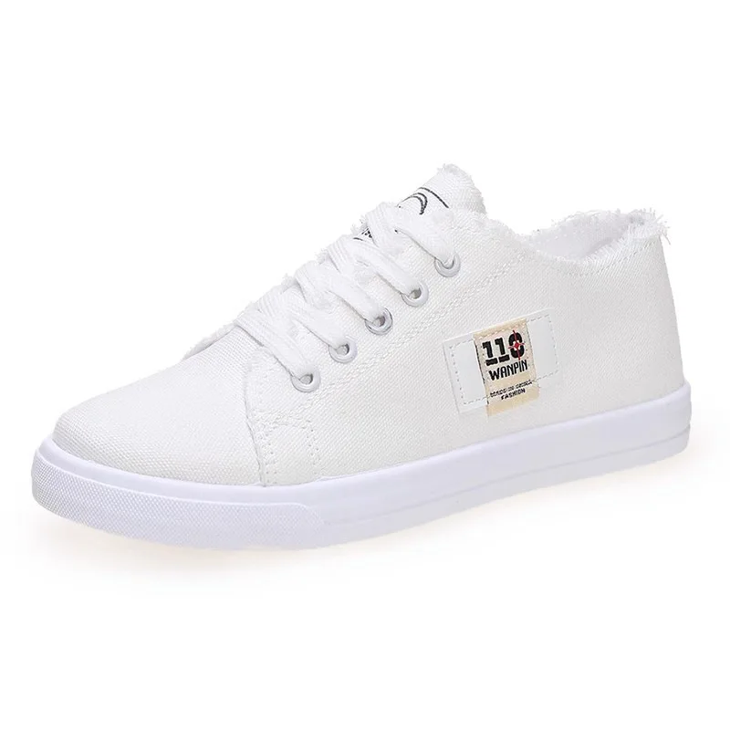 Women's Vulcanize Shoes 2026 New Casual Comfort Shoes Student White Sports Flat Fashion Light Women's Sneakers Zapatos Mujer - 5