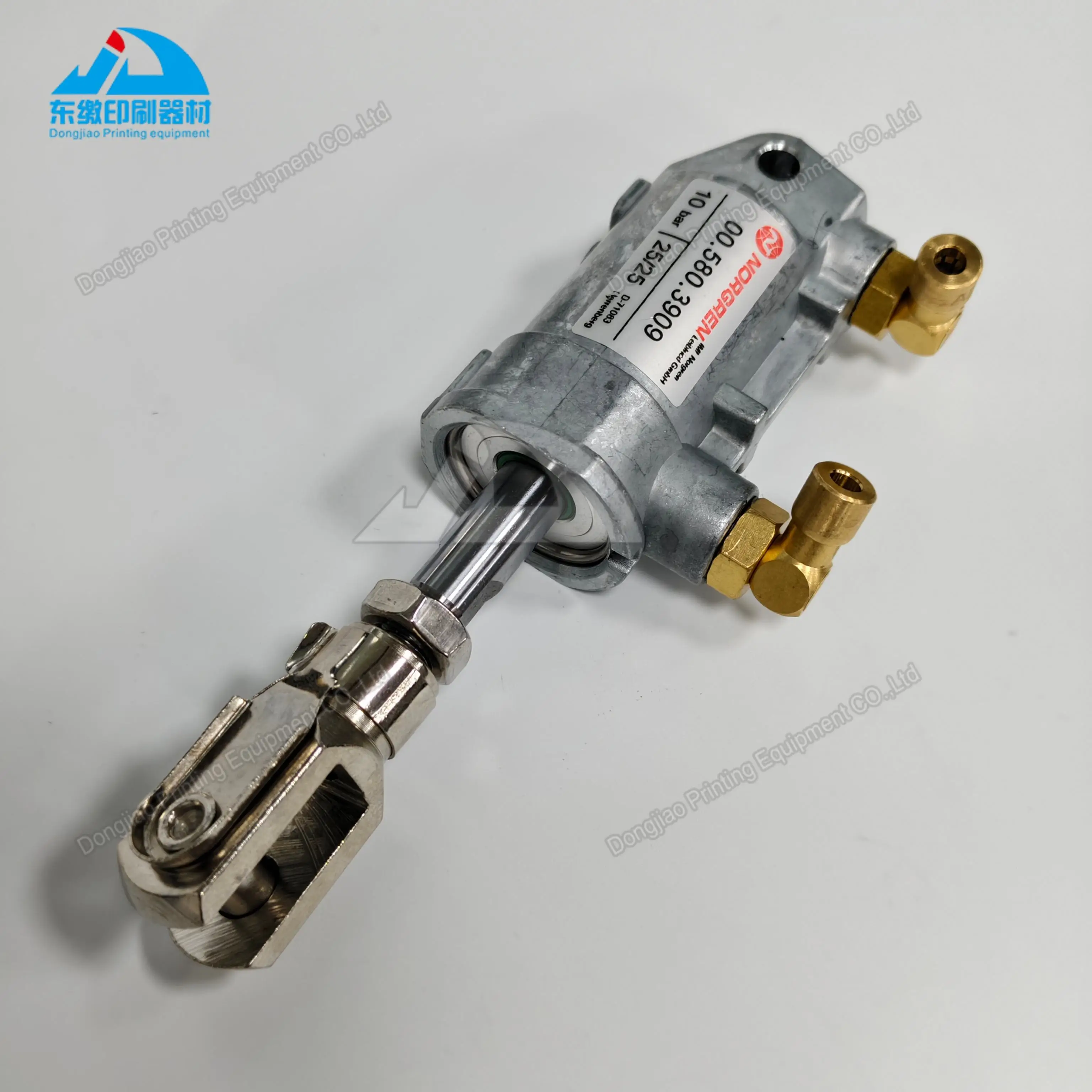 1개 00.580.3909 하이델베르그 오프셋 인쇄기 예비 부품 공압 실린더용 공압 실린더