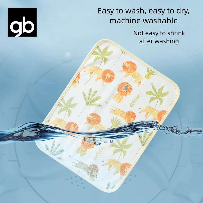gb Urinary Cushion Infant Waterproof, Washable, and Breathable Newborn Urinary Cushion 2-pack Menstrual 15.7*11.8 Inch
