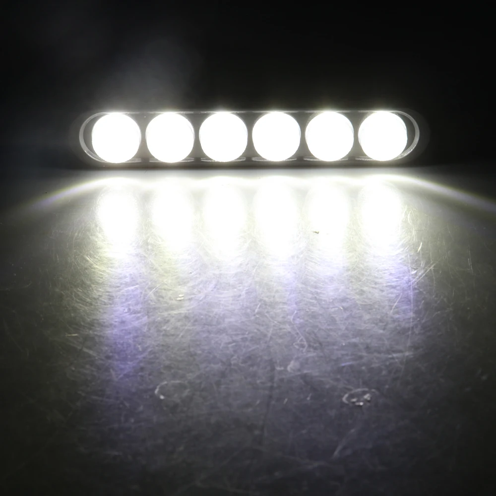ڵ LED ְ ,  6LED ȭƮ   Ȱ  , ڵ Ÿϸ ڵ LED 12V, 2 