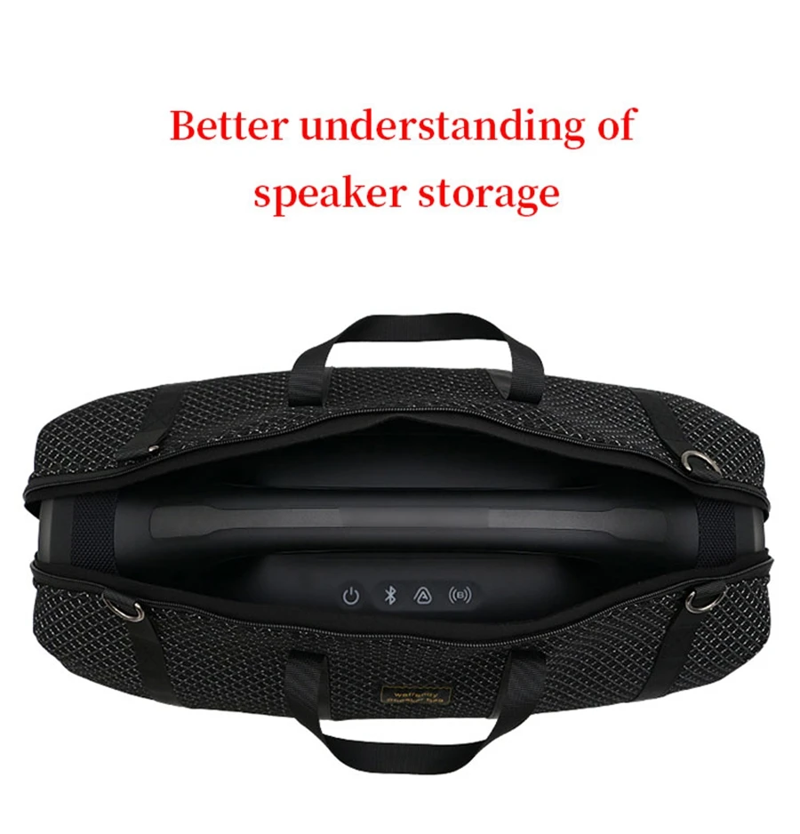 Portable Speaker Bag for JBL BOOMBOX4 Speaker Sound Permeable Bags BOOMBOX 4 Gen Transparent Box Outdoors Travel Carrying Case