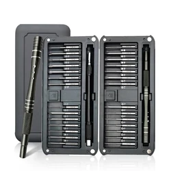 Precisão chave de fenda bit conjunto torx hex chave de fenda bits de precisão liga parafuso lidar com ferramentas de reparação mão para computador portátil eletrônica