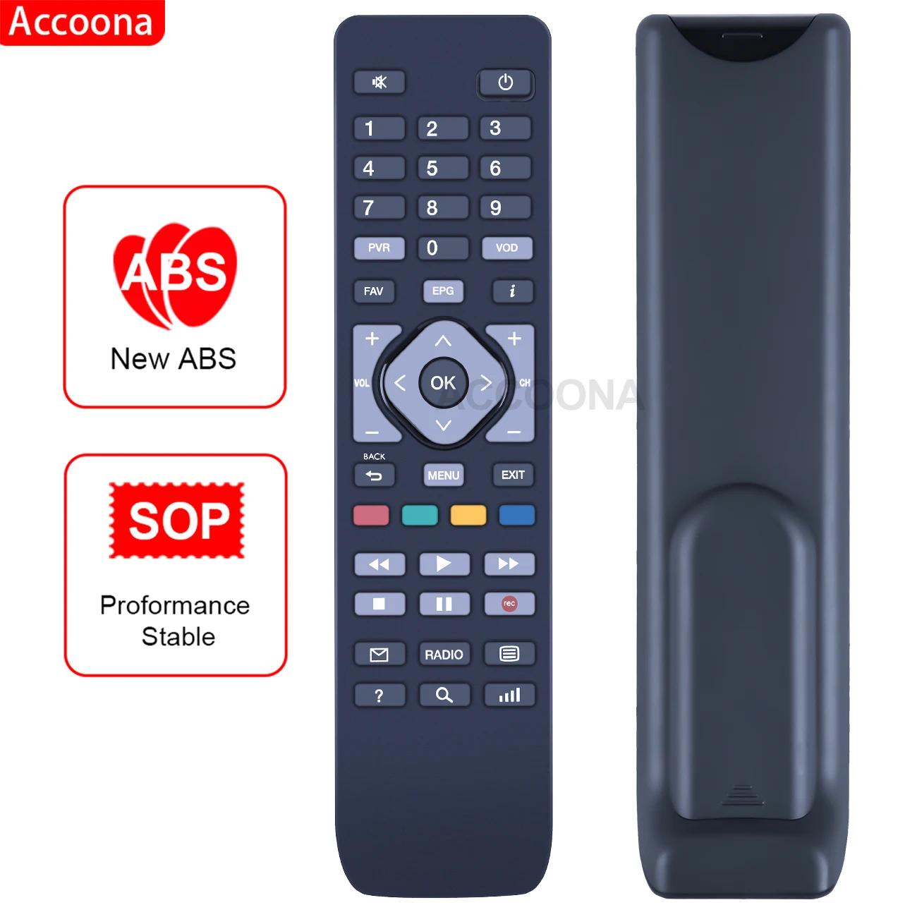 

RC2764534/02B remote control for Osio ost-5017-co TV BOX