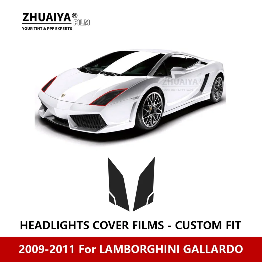 

Защитная пленка с защитой от царапин для автомобильных фар LAMBORGHINI GALL ARDO 2009-2011