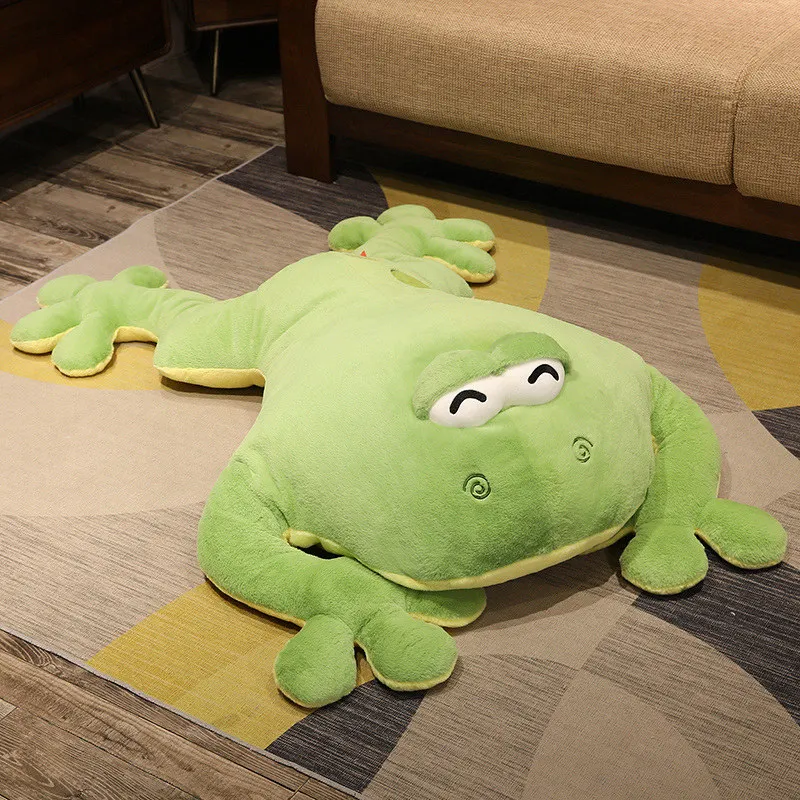 Super Big Frog Cuscino Cuscino Kawaii Frog Peluche Sonic Huggy Wuggy Giocattoli Per Bambini Peluche Peluche Bambola Animale Regalo Di Natale Per Bambi