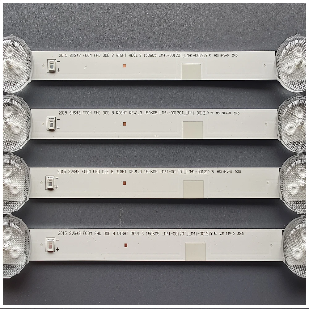 Tira de Luz de Fundo Led para 43j5200 43j5300 Un43j5200 Un43j5300 Un43j5200 Un43j5200ag Bn9638878a 38879a 37294a 37295a 10 Kit - Imagem 4