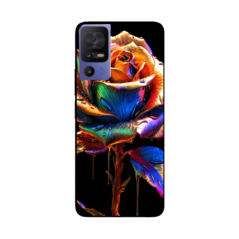 Leaf Panda Soft Silicone Back Cover - Protective Phone Case