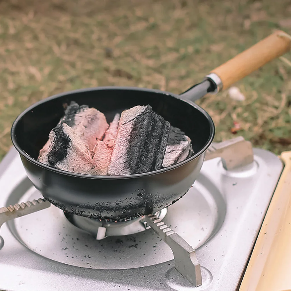 

2 Pcs Outdoor Fire Stove London Souvenirs Firepl Barbecue Charcoal Tool Camping Equipment