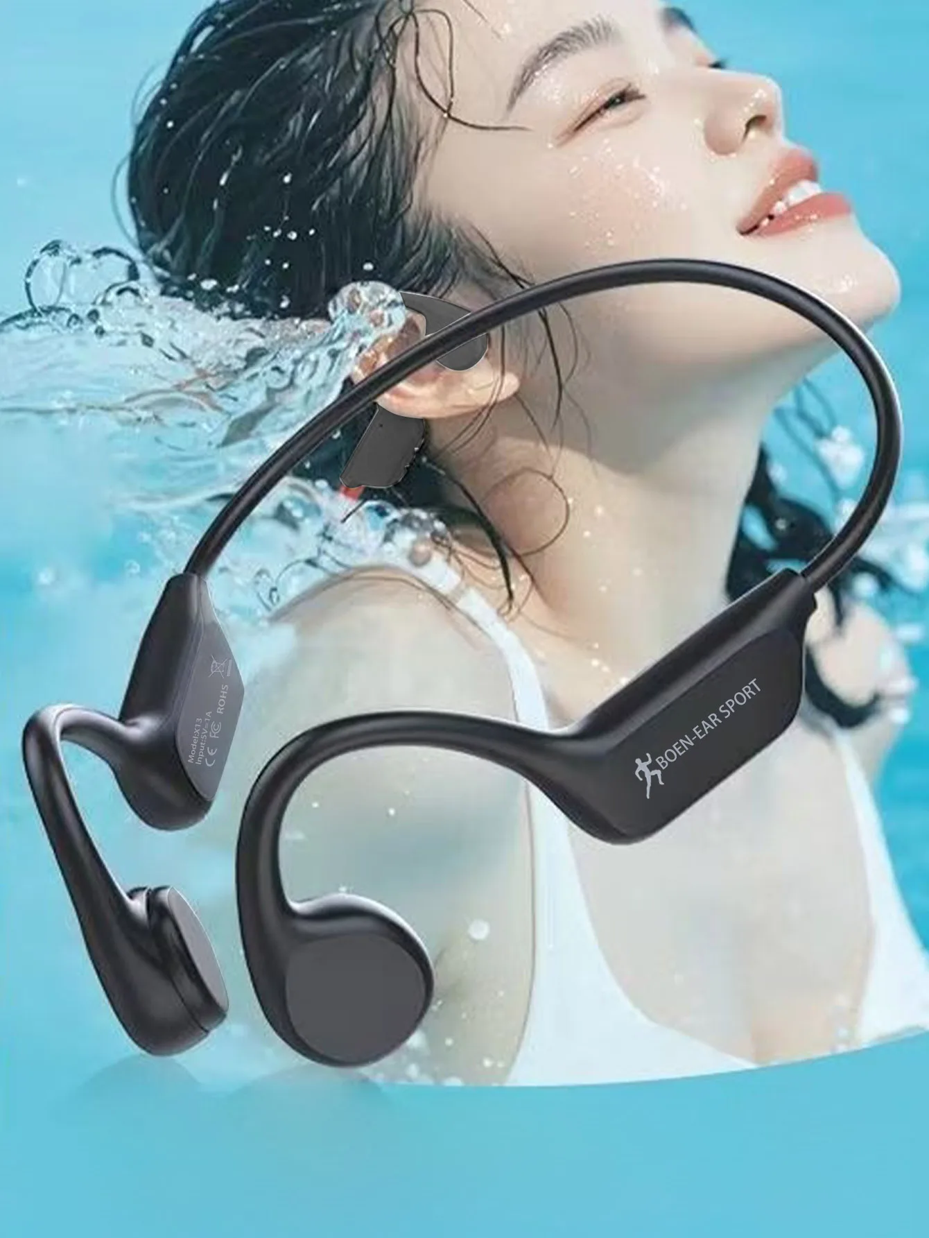 Waterproof Open-Ear Bluetooth Sport Headphones