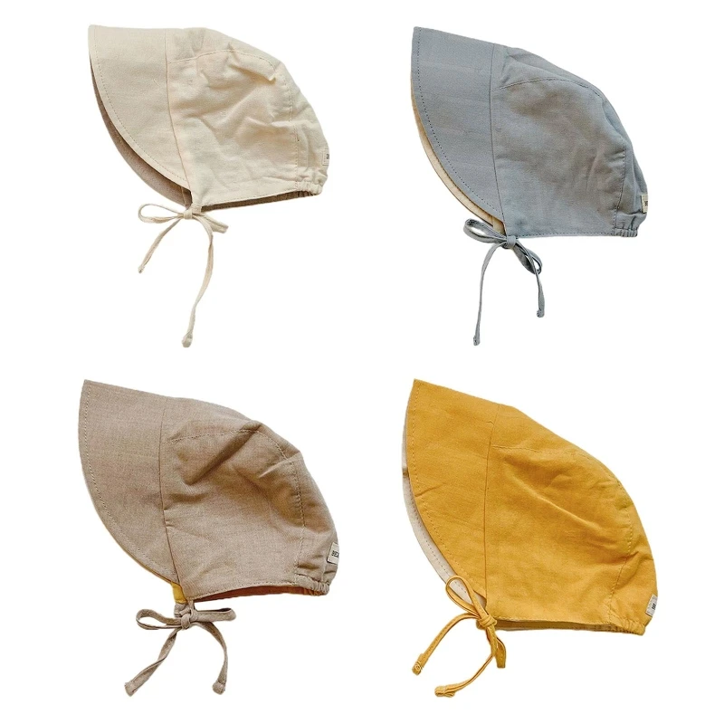 

Outdoor Baby Fisherman Hat Summer Sunscreen Panama Hat Soft Cotton Beanie Bonnet UV for Protection Beach Cap Unisex