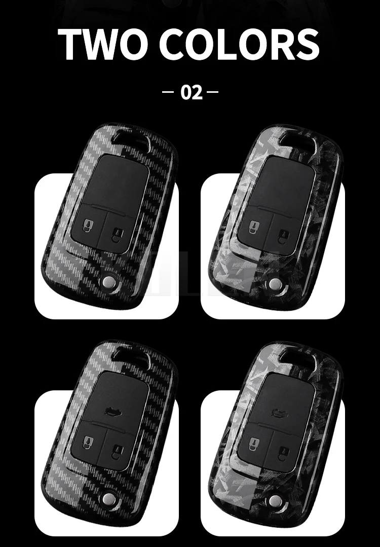ABS Carbon Faser Stil Auto Schlüssel Fall Abdeckung Für Chevrolet Cruze Aveo Trax Segel Malibu Captiva Opel Vauxhall Astra J Corsa Insignia – Detail 4