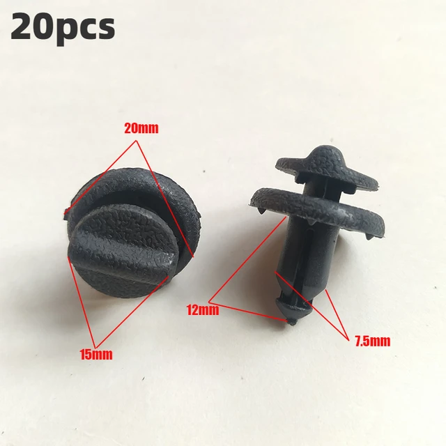 Lot De 20 Clips En Plastique Pour Étagère De Colis, Attache D'extrémité De  Type Précoce Pour Nissan Juke - Auto Attaches Et Clip - AliExpress