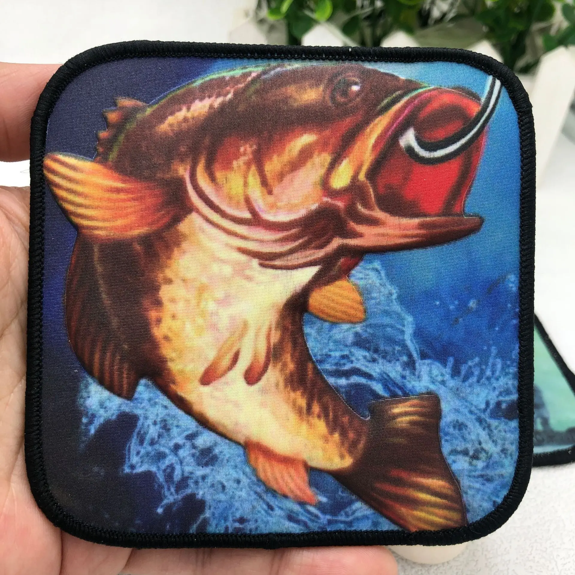 DIY Print patch for clothing iron on patch Hook and Loop Clothes Stickers Custom your own Badges