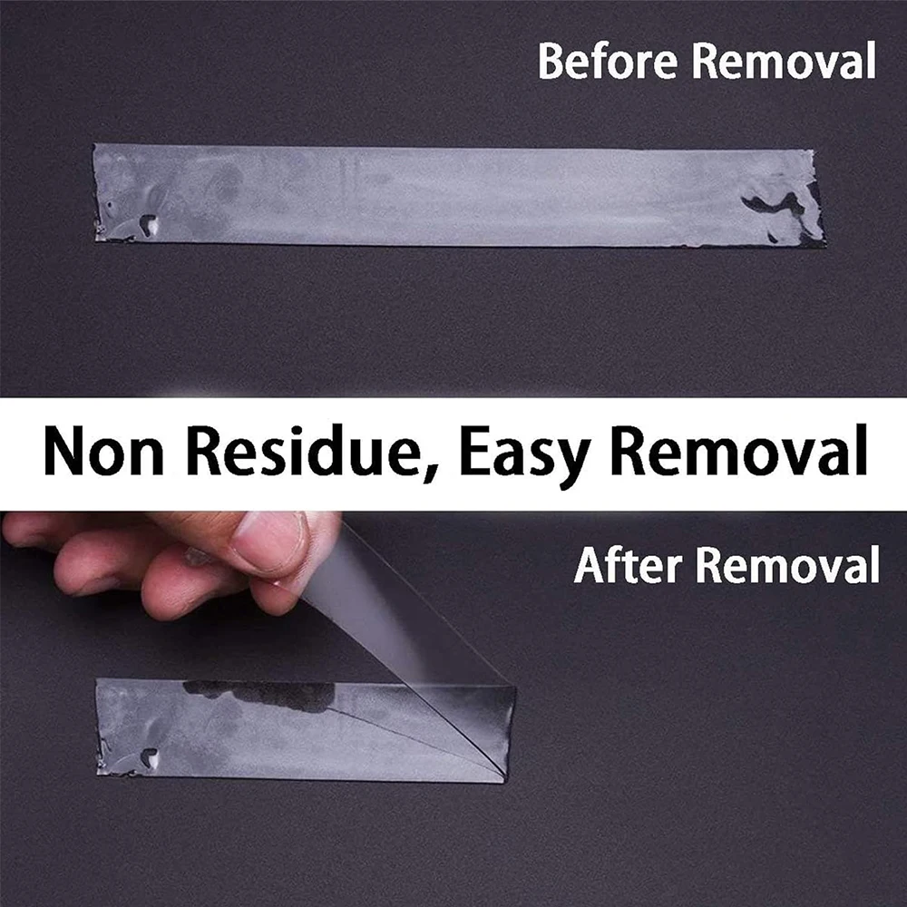 High-Strength Transparent Waterproof Double-Sided Tape - No Residue, Self-Adhesive